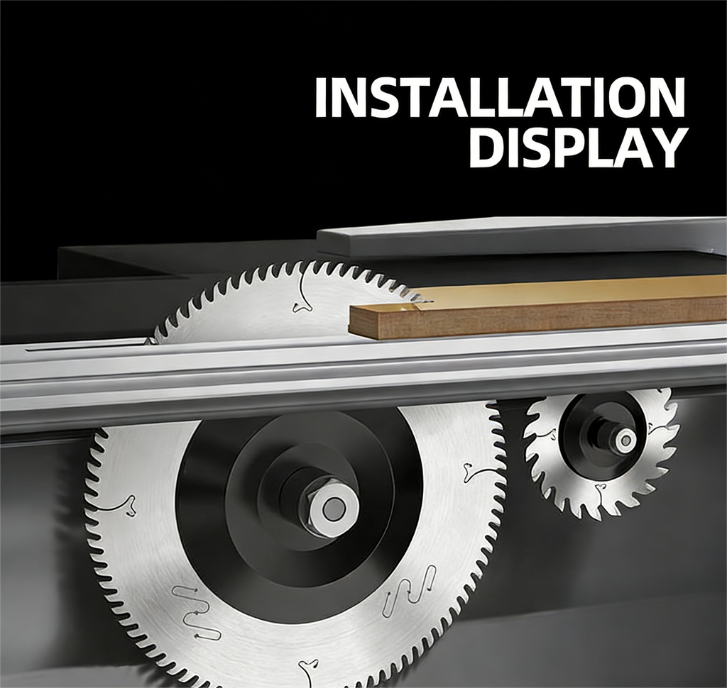 Precision Table Saw Blade – Wood Series (12 Inch, 90T/60T)