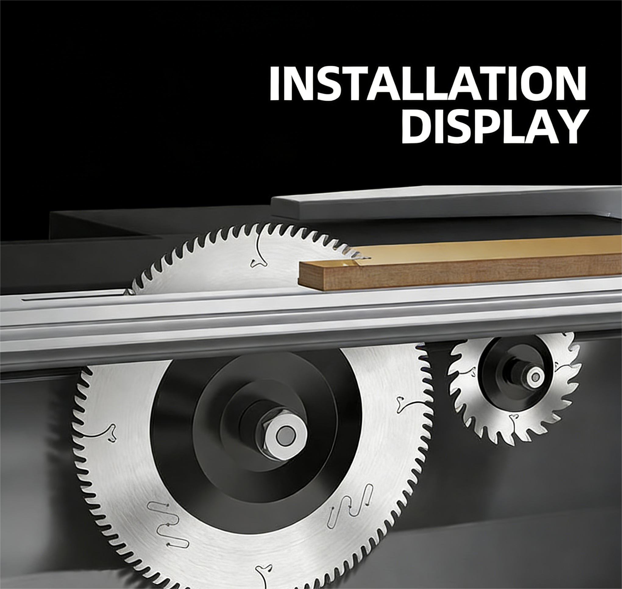 Precision Table Saw Blade – Wood Series (12 Inch, 90T/60T)