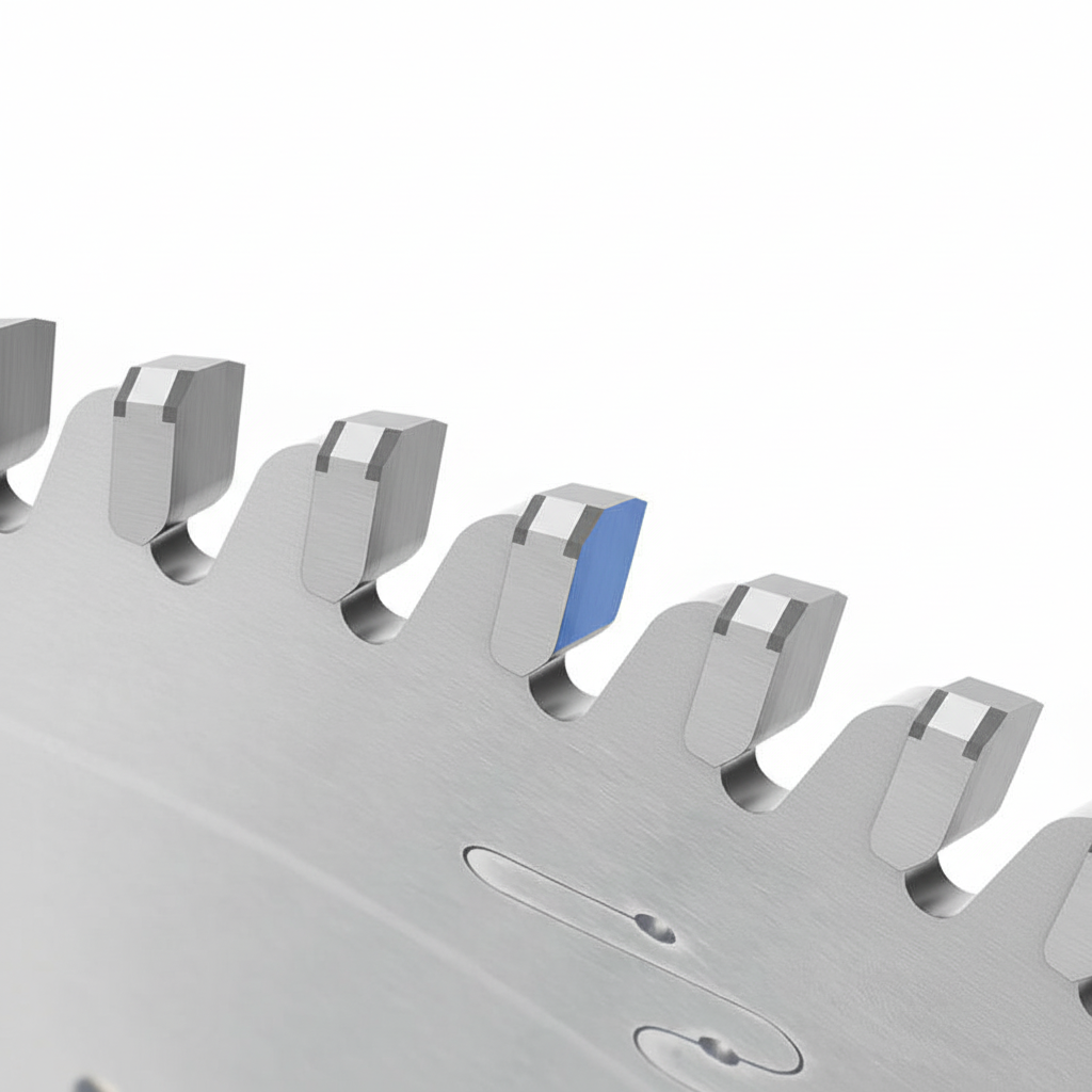 Carbide Teeth Close-up